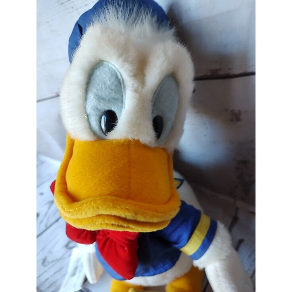 The Disney Store Vintage Donald Duck Plush Stuffed Animal Mattel Toys 1990’s - Picture 2 of 7
